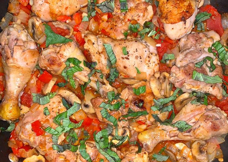 How to Make Homemade Chicken Cacciatore