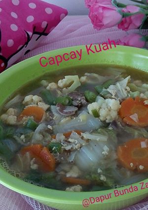 Foto resep Capcay Kuah