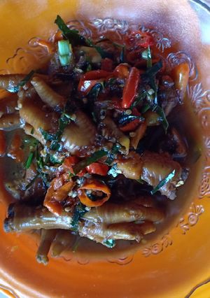 Foto resep Ceker komen netijen (ceker pedes) 🤭