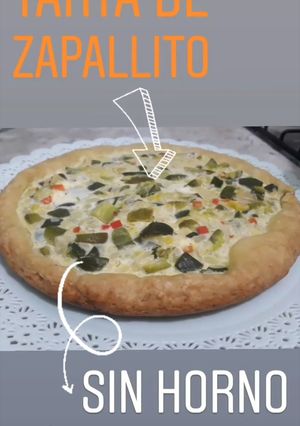 Una foto de Tarta de zapallitos sin horno!!
