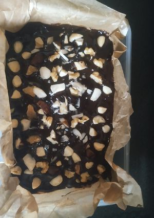 Proteinszelet házilag recept fotója