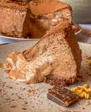 Cheesecake cremosa de cacao