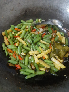 Foto resep Oseng Buncis Jagung Putren