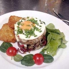 A picture of a different take on breakfast .