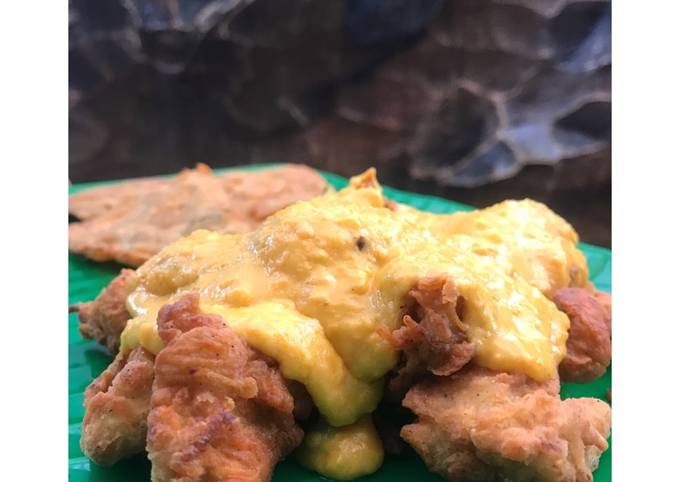 Resep Ayam Crispy Saus Telur Asin Resep Simple Oleh Hana Kherid