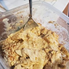 A picture of Apple Horchata overnight oats.