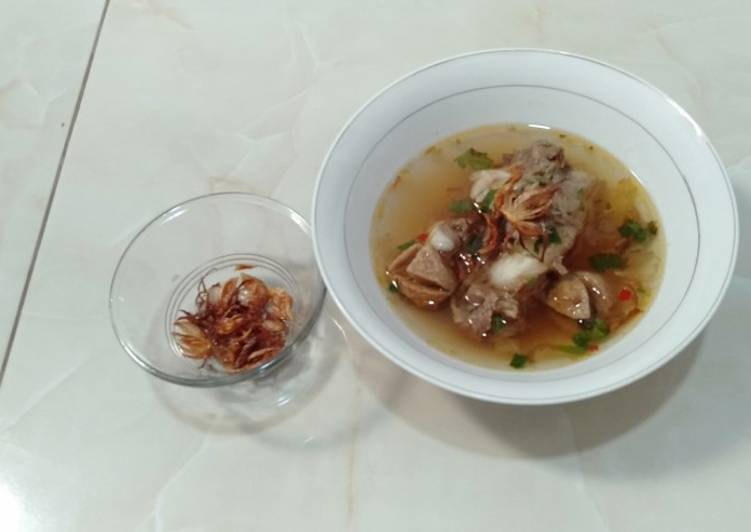 Resep Sup Daging &amp; Bakso yang Sempurna