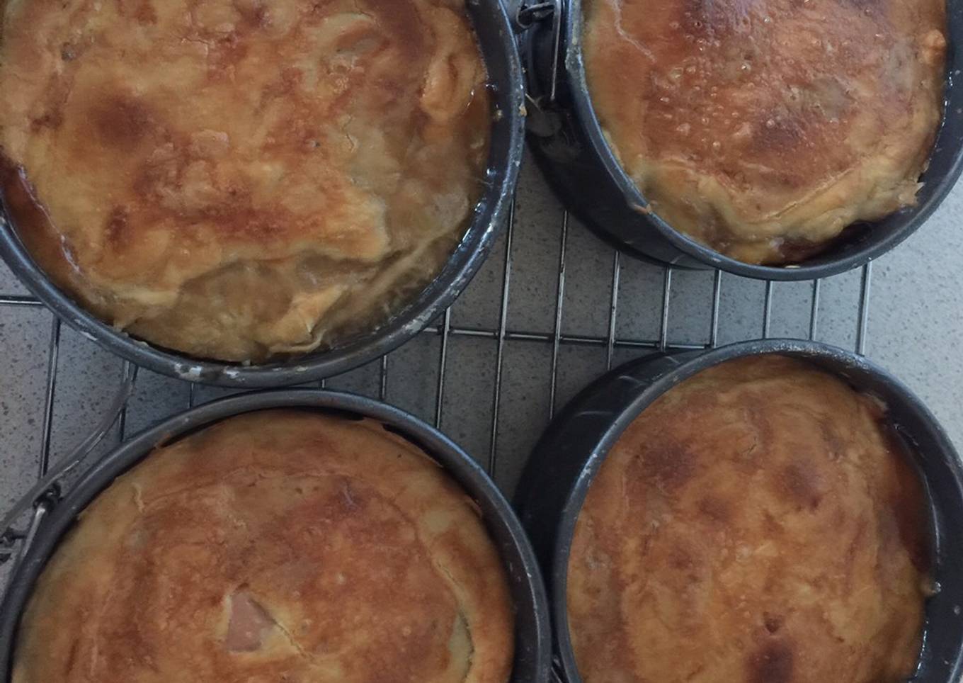 Chicken, in Gravy, Pies
