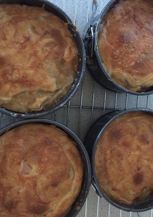 A picture of Chicken, in Gravy, Pies.
