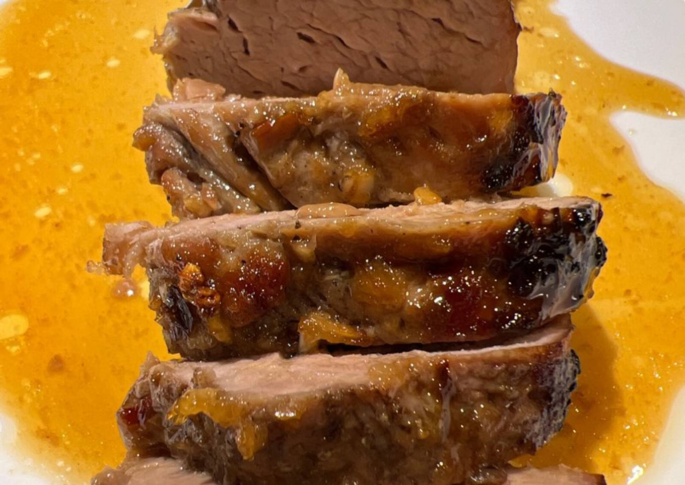 Roasted Honey 🍯 Pork Tenderloin