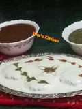 Raw banana Dahi vada