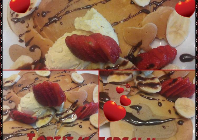 Tortitas americanas especial San Valentín