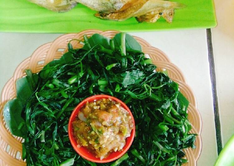 Resep # Kangkung petis Anti Gagal