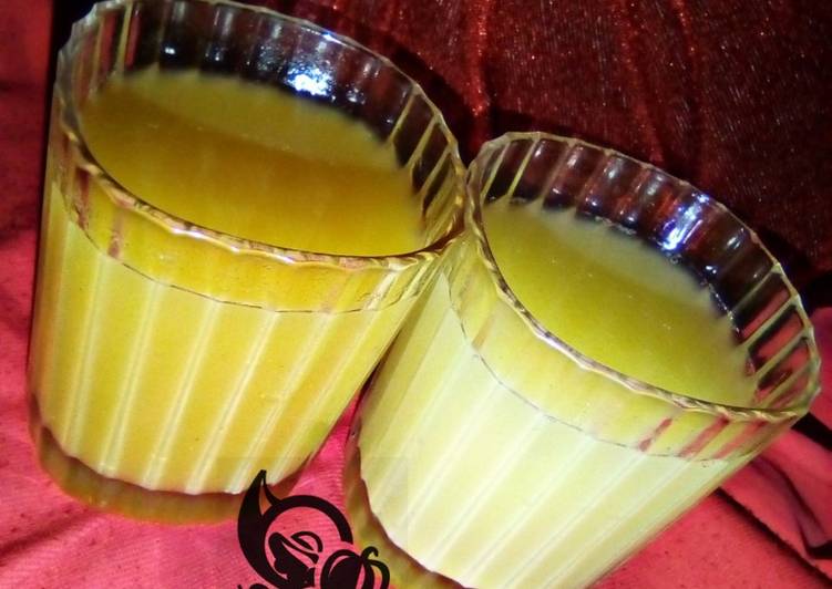 Simple Way to Make Award-winning Pineapple and ginger drink