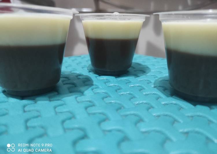 Resep Terbaik Puding coklat fla susu Sedap