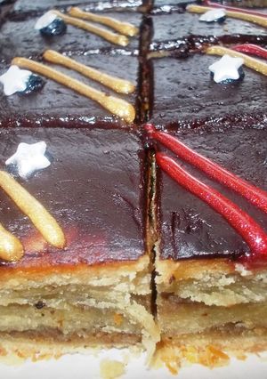 Karácsonyi zserbó recept fotója