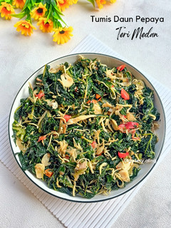 Foto resep 3. Tumis Daun Pepaya Teri Medan