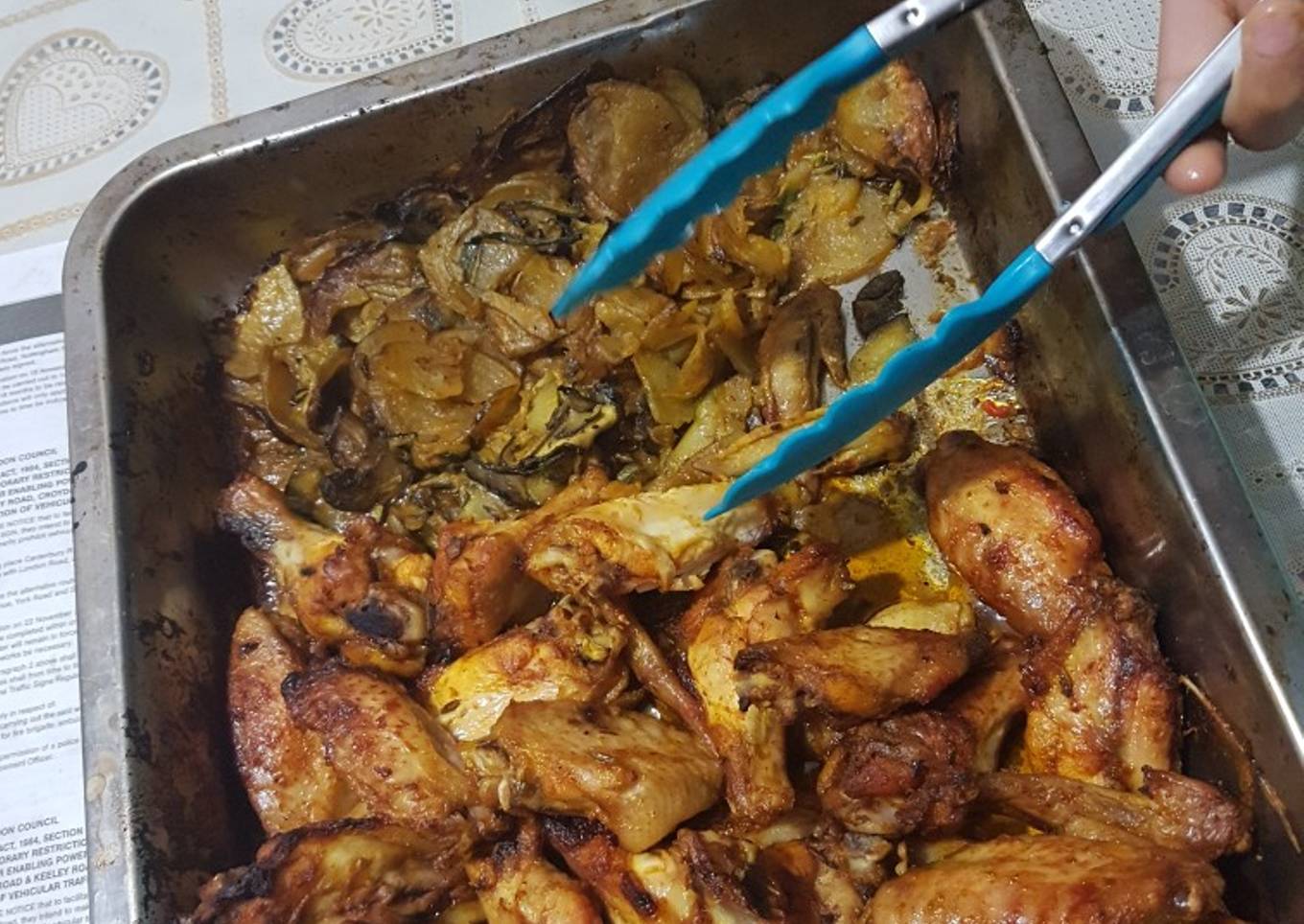 Tasty, healthy chicken wings