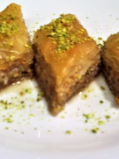 Una foto de Baklava-dulce turco delicioso