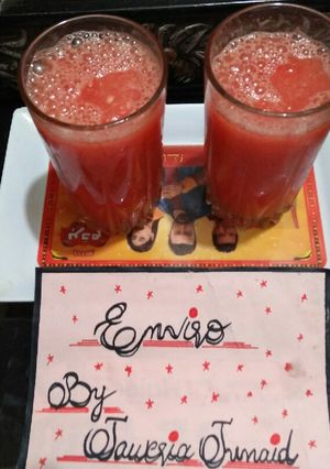 A picture of Water melon Punch😃😃.