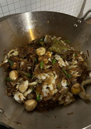 Foto resep Oseng soun telur puyuh cabai hijau