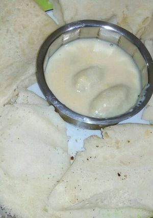 A picture of Duth pitha and soruchakli.