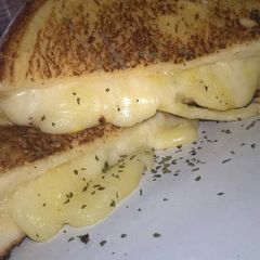 A picture of Grilled mozzarella cheese sandwich.
