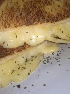 A picture of Grilled mozzarella cheese sandwich.