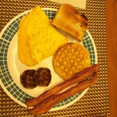A picture of Best Breakfast 🥐 🥓 Ever.