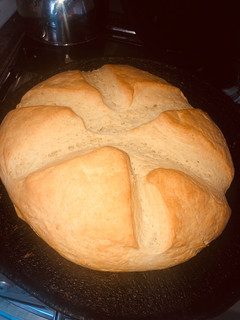 Una foto de Pan con harina de pizza