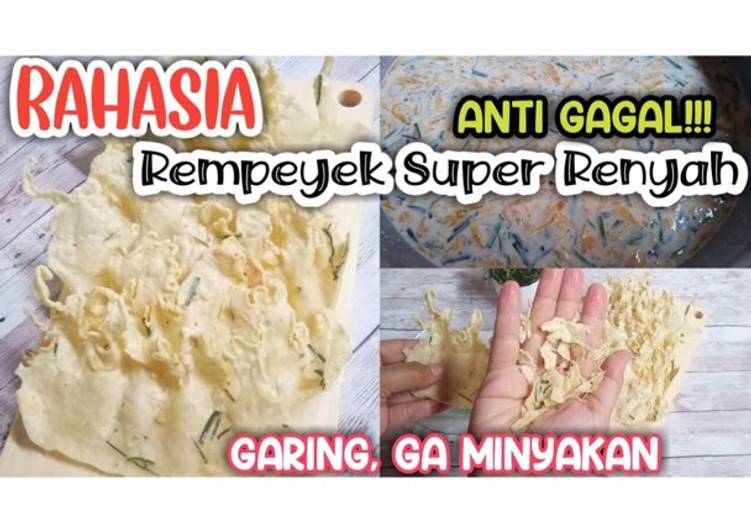 (ada give a way) Rempeyek Ebi super renyah & garing