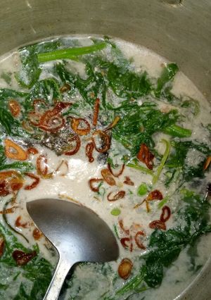 Foto resep Bobor bayam enak