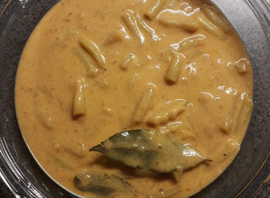 Zöldbabfőzelék recept fotója