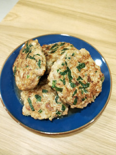 菠菜漢堡肉 的食譜成品照片