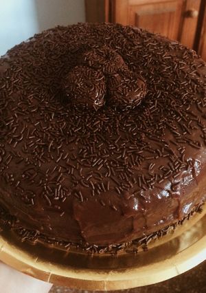 Una foto de Torta Brigadeiro / Prestígio