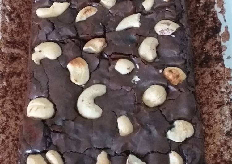 Cara Bikin Brownies shiny crust Sederhana Dan Enak