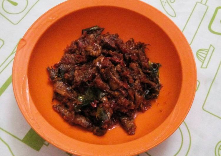 Sambal Asin Cumi