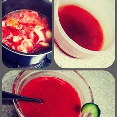 A picture of Beetroot Soup.