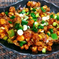 A picture of Crispy chilli sweet corn.