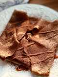 💚 Galette de sarrasin à la banane et au chocolat