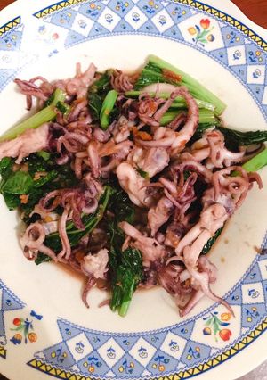 Foto resep Ca sawi kepala cumi