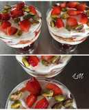 Tiramisú de fresa