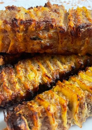 Φωτογραφία της συνταγής Εντυπωσιακά & πεντανόστιμα Κεμπάπ με τορτίγιες & κιμά (Delicious Kebabs with tortilla & minced meat)