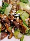 Pak Choi com Shitake e Cajú