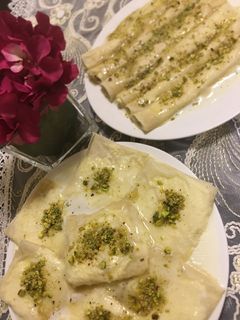 صورة لوصفة كلاج بالقشطة والحليب👍
