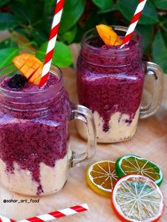 عکسی از دستور اسموتی انبه و شاه توت