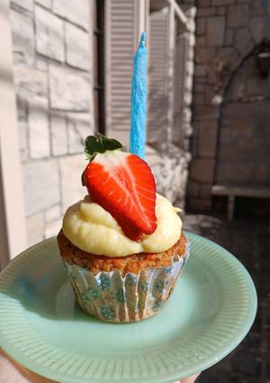 Una foto de Cupcakes aptos para bebés (a partir de los 6 meses)