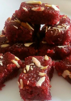 A picture of Abc halwa.