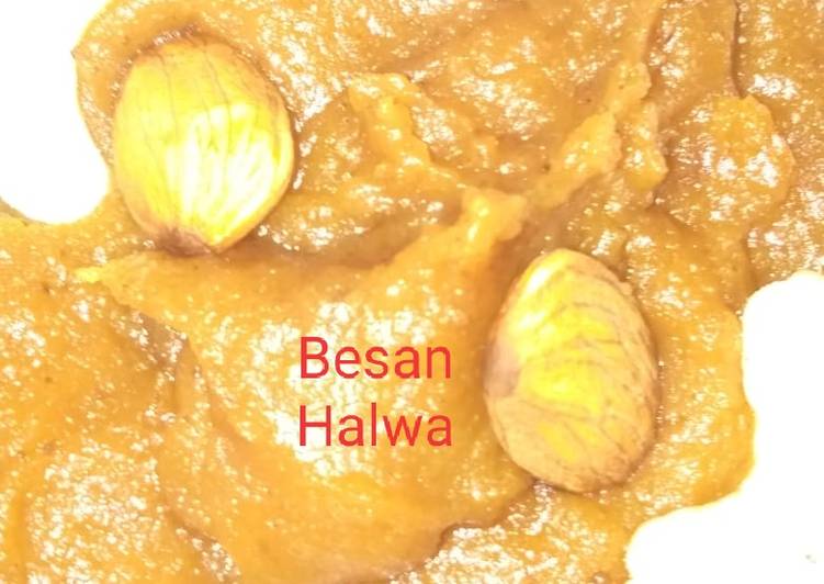 Easiest Way to Make Favorite Besan Halwa