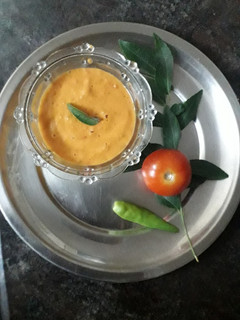 தக்காளி பச்சை மிளகாய் சட்னி செய்முறை முக்கிய புகைப்படம்